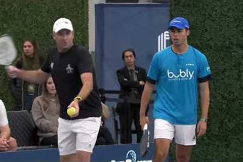 Tennis Pro vs Pickleball Pro (Sam Querrey/Jack Sock vs Ben Johns/Matt Wright)