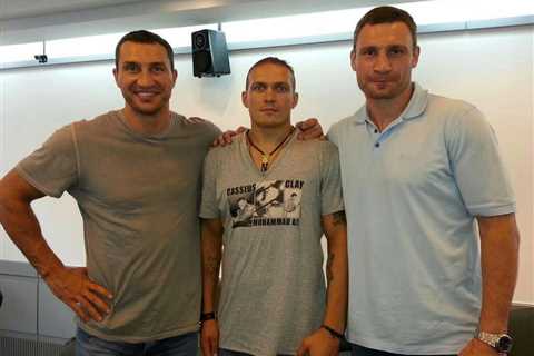 Oleksandr Usyk seeks advice from legendary Klitschko brothers and warns he is ‘coming for Tyson..