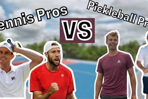 Pro Tennis Players face Worlds #1 Pickleball Player, a breakdown