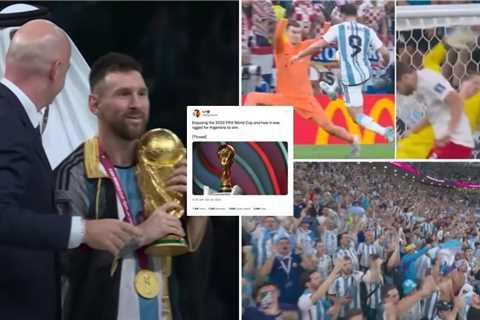 Twitter thread claims Leo Messi’s World Cup win was ‘rigged’