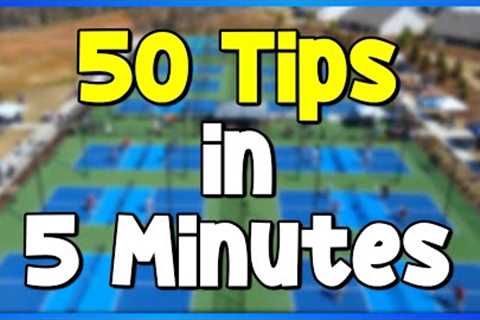 50 Pickleball Tips from 50 People | Pickleball Road to Pro 11