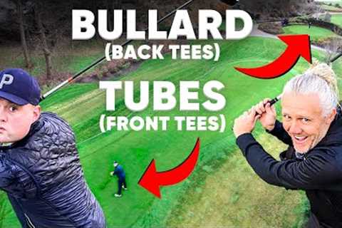 Can A MID-HANDICAPPER Beat A SCRATCH GOLFER Playing Off The FRONT TEES?? | Tubes v Jimmy Bullard