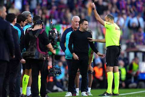 Barcelona news: World Cup referee returns with a bang and dishes out 16 cards in derby | Football | ..