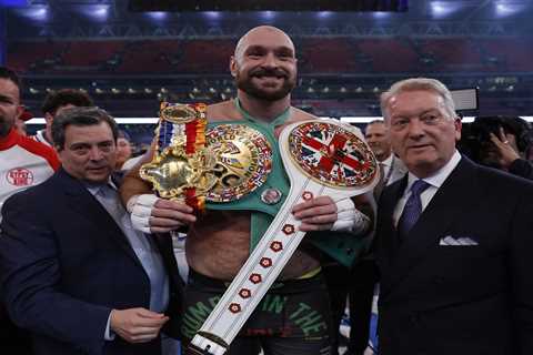 Tyson Fury to fight Oleksandr Usyk in ‘early March’ as Frank Warren warns not to rule out Wembley..