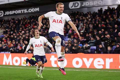 Crystal Palace 0 Tottenham 4: Spurs run riot as Conte’s men open scoring for first time since Liz..