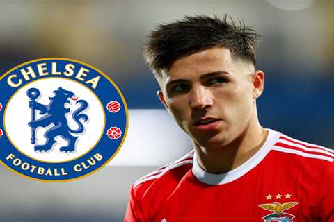 Enzo Fernandez OUT of Benfica squad as record-breaking Chelsea links continue for £106m-rated World ..