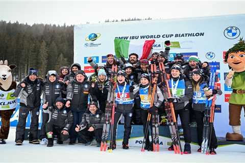 Norway and France claim relay titles at IBU World Cup in Pokljuka