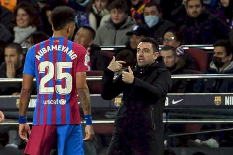 Barcelona manager Xavi publicly addresses shock transfer links with Chelsea forward Pierre-Emerick..