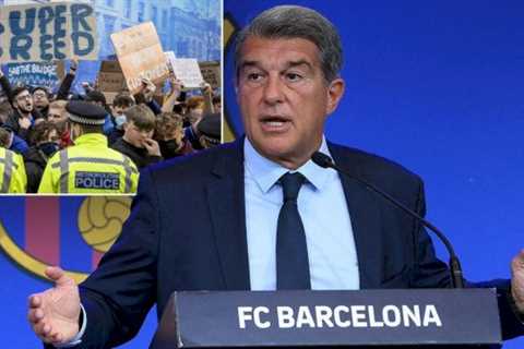 Barcelona chief names European Super League re-launch – and four Prem clubs included