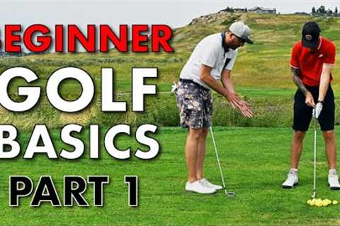 Golf Swing Basics - Golf Lesson For Beginners Part 1 (2022)