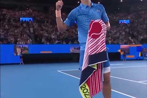 Watch hilarious moment Novak Djokovic rushes to toilet at Australia Open WITHOUT umpire’s permission