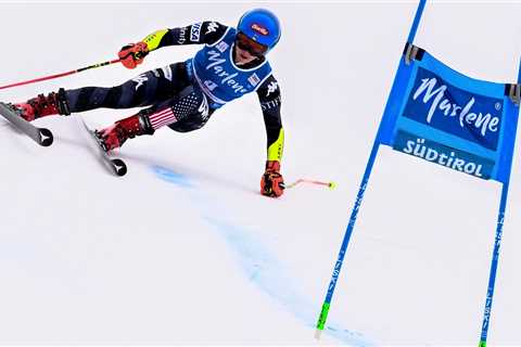 Mikaela Shiffrin: American star has World Cup record in sights, leads Kronplatz giant slalom at..