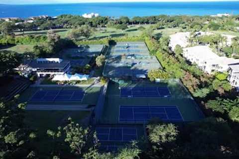 A Great Place To Play Pickleball On Your Vacation. Wailea Tennis Club #sitereview #hawaiipickleball