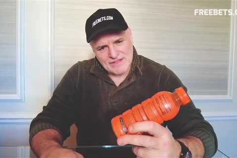 ‘Cat p*** in a bottle’ – Watch John Fury SPIT OUT KSI’S Prime drink as he says son Tyson’s version..