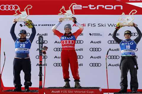 Odermatt wins men’s super-G title at Alpine Ski World Cup in Cortina D’Ampezzo