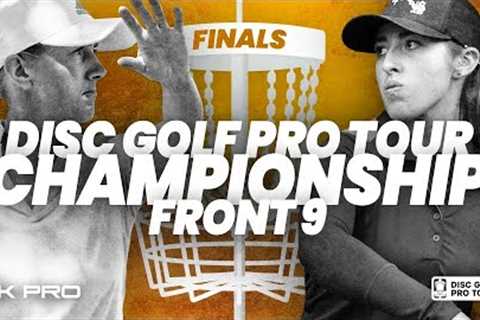 2022 DIsc Golf Pro Tour Championship | Finals F9 | Mandujano, Tattar, Gannon, Scoggins