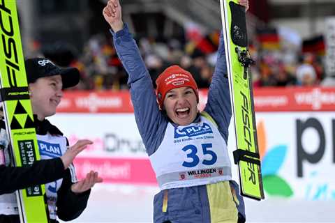 Katharina Althaus takes home win in Germany as World Cup leader Eva Pinkelnig disappoints