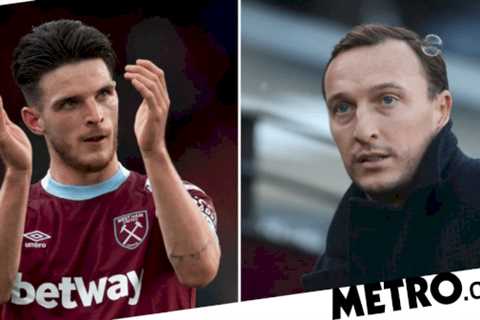 West Ham sporting director Mark Noble gives Arsenal, Chelsea and Man Utd hope of signing Declan Rice