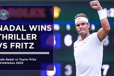 Rafael Nadal vs Taylor Fritz | Wimbledon 2022 | Extended Highlights