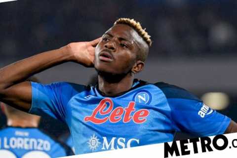 Napoli president fires warning to Manchester United and Chelsea over Victor Osimhen move