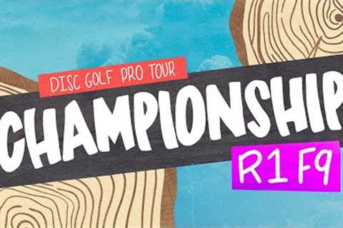 2022 Disc Golf Pro Tour Championship | R1F9 | Barela, Gurthie, Ford, Mäkelä | Jomez Disc Golf