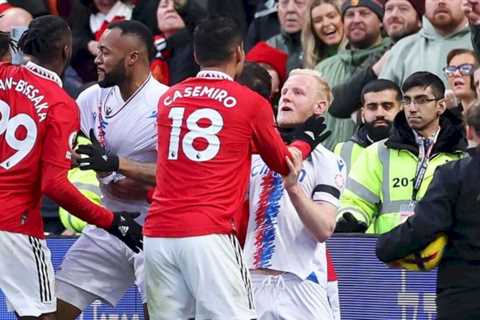 Man Utd and Crystal Palace charged as FA releases statement after 20-man brawl