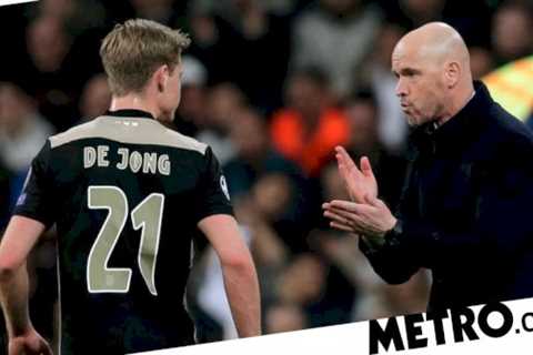 ‘He will make you stronger!’ – Erik ten Hag speaks out on Frenkie de Jong after Man Utd’s failed..