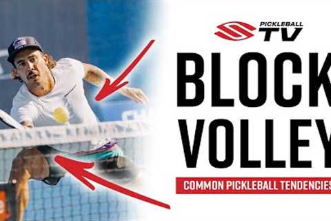 Master the BLOCK VOLLEY in Pickleball To Handle Your Opponent''s Drive 🙌 - Tyson McGuffin..