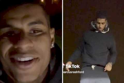 ‘World’s best’ Marcus Rashford joins TikTok – and immediately gives fans jump scare