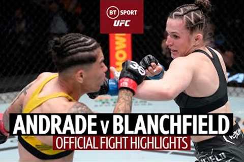 The Real Deal ⭐️ Andrade v Blanchfield  Official UFC Fight Highlights