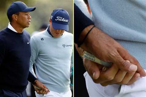 ‘Very inappropriate’ – Lionesses boss Sarina Wiegman hits out at Tiger Woods after his tampon..