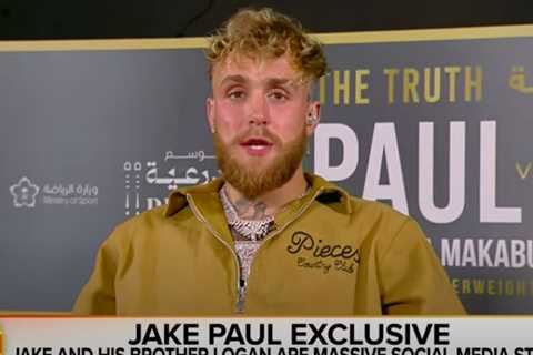 Jake Paul tells Piers Morgan that Conor McGregor is ‘too scared’ to fight him and that Tommy Fury..