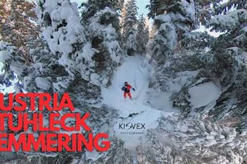 Snowboarding in Semmering, Stuhleck | HD Freeride with Insta360 | 2023