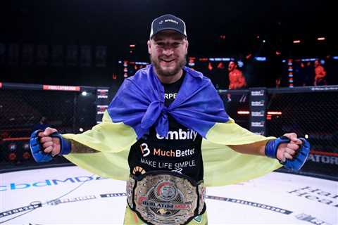 Bellator champion Yaroslav Amasov explains why he joined Ukraine’s army and decision to return to..