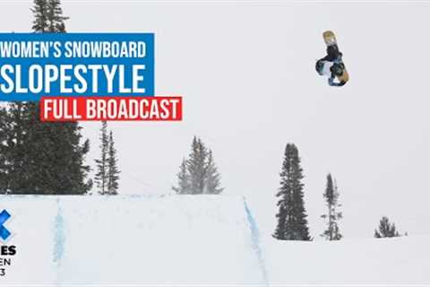 Jeep Women’s Snowboard Slopestyle: FULL COMPETITION | X Games Aspen 2023