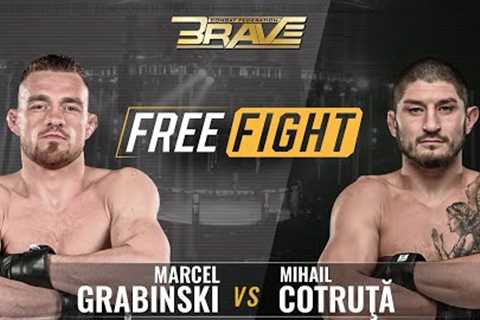 FREE MMA FIGHT | Marcel Mohamed Grabinski vs Mihail Kotruţă | BRAVE CF 54