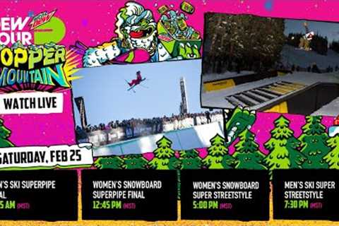 Women''s Snowboard Superpipe Final | Dew Tour Copper 2023