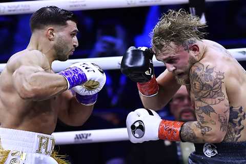 Jake Paul claims he suffered arm injury and got sick during camp for Tommy Fury fight before being..