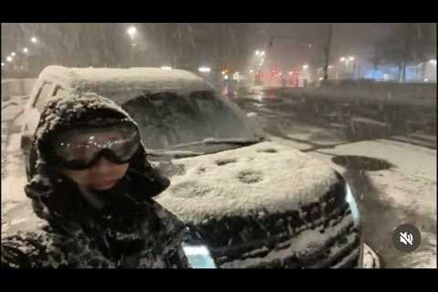 LIVE NYC Winter Snow Storm 2023