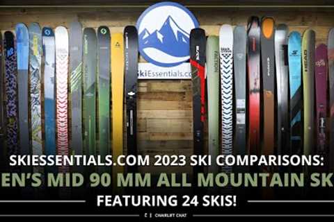 2023 Men''s Mid 90 mm All Mountain Ski Comparison with SkiEssentials.com
