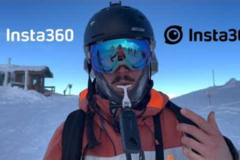 Is this the BEST Ski Camera in the WORLD? (Insta360 X3 Mount & Film Test)