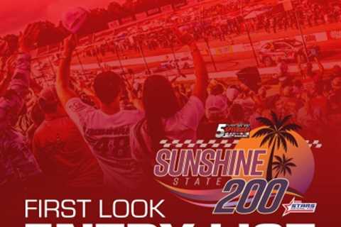 First-Look Entry List For Sunshine State 200 Pensacola, FL