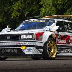 See Travis Pastrana's Subaru GL Gymkhana Car Come To Life In 3 Minutes