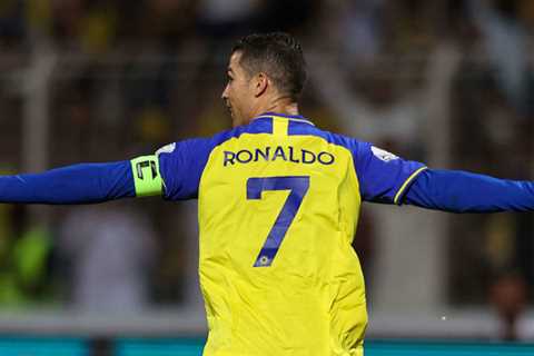 How has Ronaldo fared in his first 5 matches in Saudi Arabia?