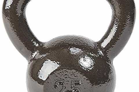 Everyday Essentials All-Purpose Solid Cast Iron Kettlebell, Gray by Everyday Essentials