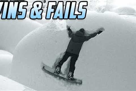 JUST SEND IT - Funny Snowboarding Tricks (Wins & Fails)