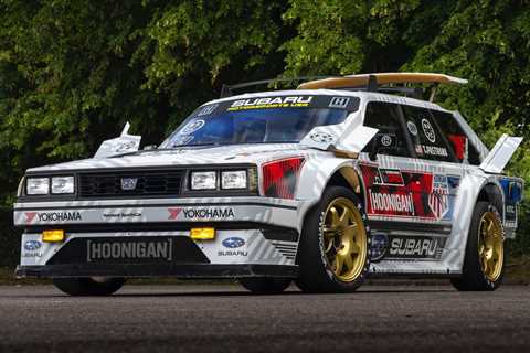 See Travis Pastrana's Subaru GL Gymkhana Car Come To Life In 3 Minutes