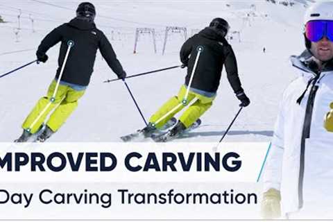 1 DAY CARVING TRANSFORMATION | 2 Drills to improve your Ski:IQ™ with Tom Waddington