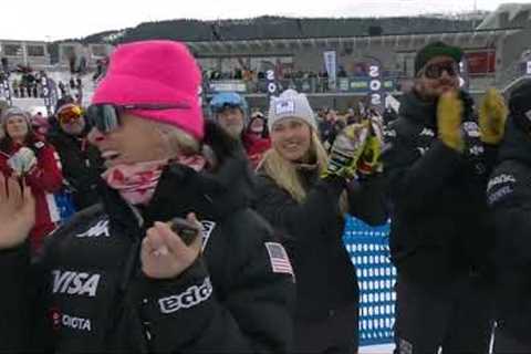 Mikaela Shiffrin 86th Win - Credit U.S. Ski & Snowboard/NBC