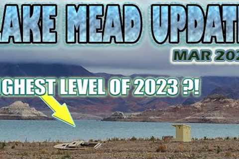 Lake Mead UPDATE March 2023 Record Rain/Snow and Drought Water Level Effects CA #new #water #update